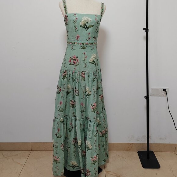 Agua By Agua Bendita Lima Orquidea Maxi Dress - Picture 5 of 16